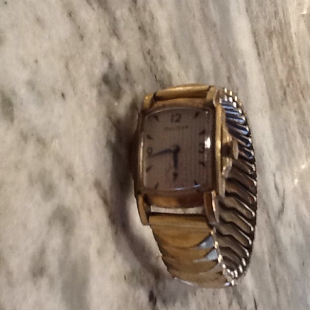Bulova Dick Anita Engraved Watch